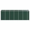 vidaXL Garden Shed Green 191x555x198 cm Galvanised Steel