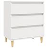 vidaXL Sideboard | White | Engineered wood | Medium | Sideboard | Rectangular