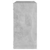 vidaXL Wall Cube Shelves 6 pcs Concrete Grey 30x15x30 cm