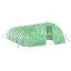 vidaXL Greenhouse with Steel Frame Green 50 m&sup2; 10x5x2.3 m