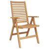 vidaXL Garden Chairs 2 pcs Brown 52 x 64.5 x 108 cm Solid Acacia wood