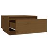 vidaXL Coffee Table Honey Brown 55x56x32 cm Solid Wood Pine