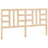 vidaXL Bed Headboard | Natural wood | Solid pine wood | 186x4x100 cm