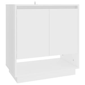 vidaXL Sideboard | White | Engineered Wood | Medium | Sideboard | Rectangular