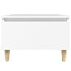 vidaXL Side Tables 2 pcs White 50x46x35 cm Engineered Wood