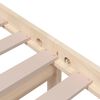 vidaXL Bed Frame without Mattress Solid Wood 90x190 cm Single Single