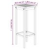 vidaXL 3 Piece Garden Bar Set Solid Wood Acacia