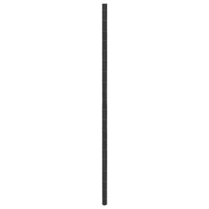 vidaXL Weed Membrane Black 4x100 m PP
