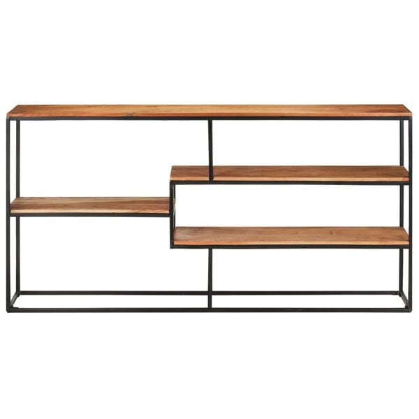 vidaXL Sideboard 150x30x75 cm Solid Acacia Wood