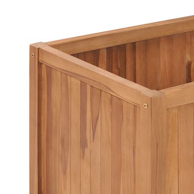 vidaXL Garden Raised Bed 150x50x50 cm Solid Teak Wood