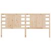 vidaXL Headboard 141x4x100 cm Solid Wood Pine