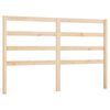 vidaXL Bed Headboard 141x4x100 cm Solid Wood Pine