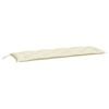 vidaXL Garden Bench Cushion Cream White 150x50x7 cm Oxford Fabric