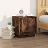 vidaXL Bedside Cabinets 2 pcs Smoked Oak 44x35x45 cm Engineered Wood