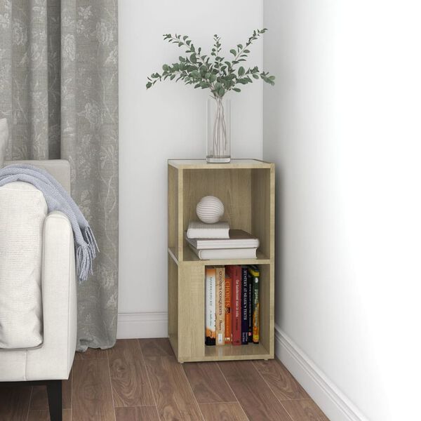 vidaXL Corner Cabinet Sonoma Oak 33x33x67 cm Engineered Wood
