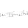 vidaXL Dog Kennel Black 30 m&sup2; Steel