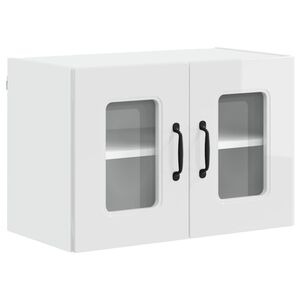 vidaXL Dishwasher Panel Kalmar High Gloss White 60 x 31 x 40 cm