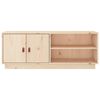 vidaXL TV Cabinet 105x34x40 cm Solid Wood Pine