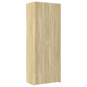 vidaXL Highboard Sonoma Oak 70x42,5x185 cm Engineered Wood