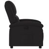 vidaXL Recliner Chair Black Fabric