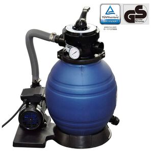 vidaXL Sand Filter | Anthracite | Reinforced Plastic | Medium | Durable