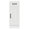 vidaXL Kitchen Base Cabinet Kalmar White Engineered Wood