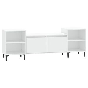 vidaXL TV Cabinet White 160x35x55 cm Engineered Wood