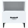 vidaXL Bedside Cabinets 2 pcs White Engineered Wood