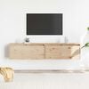 vidaXL Wall Cabinets 2 pcs 80x30x35 cm Solid Wood Pine