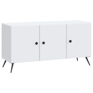 vidaXL TV Cabinet White 99 x 34.5 x 50 cm Engineered Wood