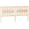 vidaXL Bed Headboard 185.5x4x100 cm Solid Wood Pine