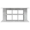 vidaXL Aquarium Stand Concrete Grey 120x40x60 cm Engineered Wood