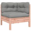 vidaXL 8 Piece Garden Sofa Set with Cushions Solid Wood Douglas Fir