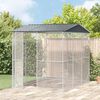 vidaXL Bird Cage Anthracite 227 x 310 x 247 cm Galvanised Steel
