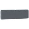 vidaXL Headboard Cushion Dark Grey 152 cm Queen Velvet
