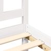 vidaXL Bed Frame without Mattress White 90x190 cm Single Solid Wood