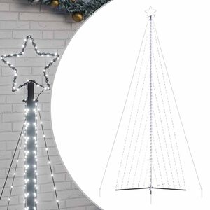 vidaXL LED Christmas Tree 789 LEDs Cold White 478 cm