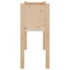 vidaXL Garden Planters 2 pcs 70x31x70 cm Solid Pinewood