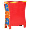 vidaXL Hand Painted Sideboard 60x30x75 cm Solid Mango Wood