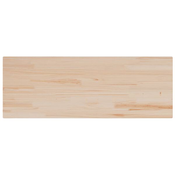 vidaXL Table Top 110x40x1.7 cm Rectangular Solid Wood Pine