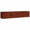 vidaXL Garden Raised Bed 200x40x40 cm Corten Steel