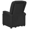 vidaXL Stand up Massage Chair Black Faux Leather