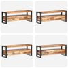 vidaXL TV Cabinet 120x35x45 cm Solid Acacia Wood