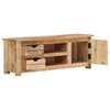 vidaXL TV Cabinet 110x30x40 cm Rough Mango Wood