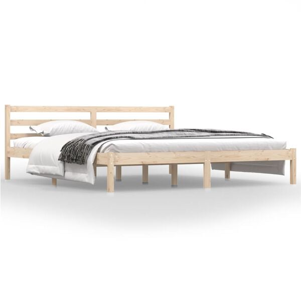 vidaXL Bed Frame without Mattress 180x200cm Super King Size