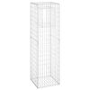 vidaXL Gabion Basket Post 50x50x180 cm Iron