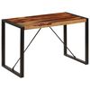 vidaXL Dining Table 120x60x76 cm Solid Acacia Wood