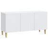vidaXL TV Cabinet White 99 x 34.5 x 50 cm Engineered Wood