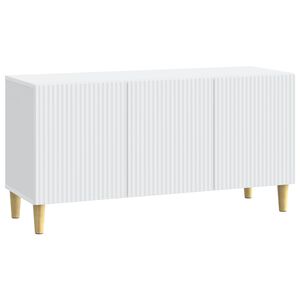 vidaXL TV Cabinet White 99 x 34.5 x 50 cm Engineered Wood