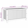 vidaXL Garden Storage Box 113x50x58 cm Solid Acacia Wood